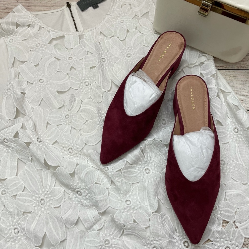 Halogen Red Tori Mules - Picture 3 of 10